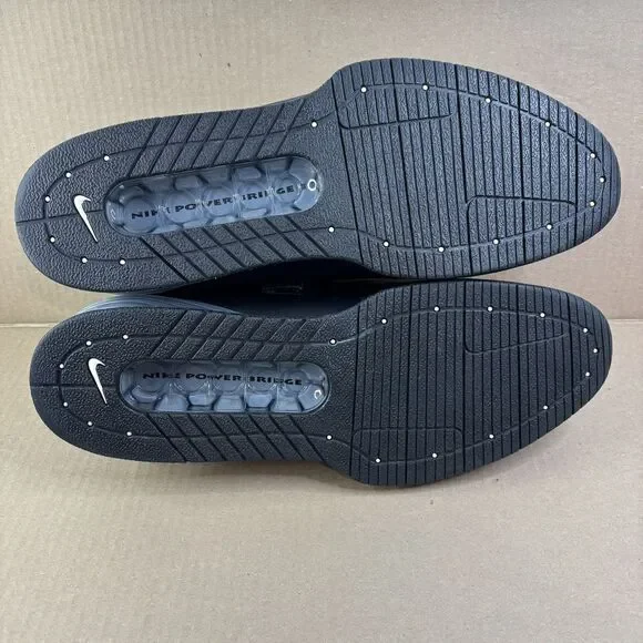 Nike Romaleos 2 Mens Size 14 Weightlifting Shoes Black White Grey 476927-010 - Picture 6 of 15